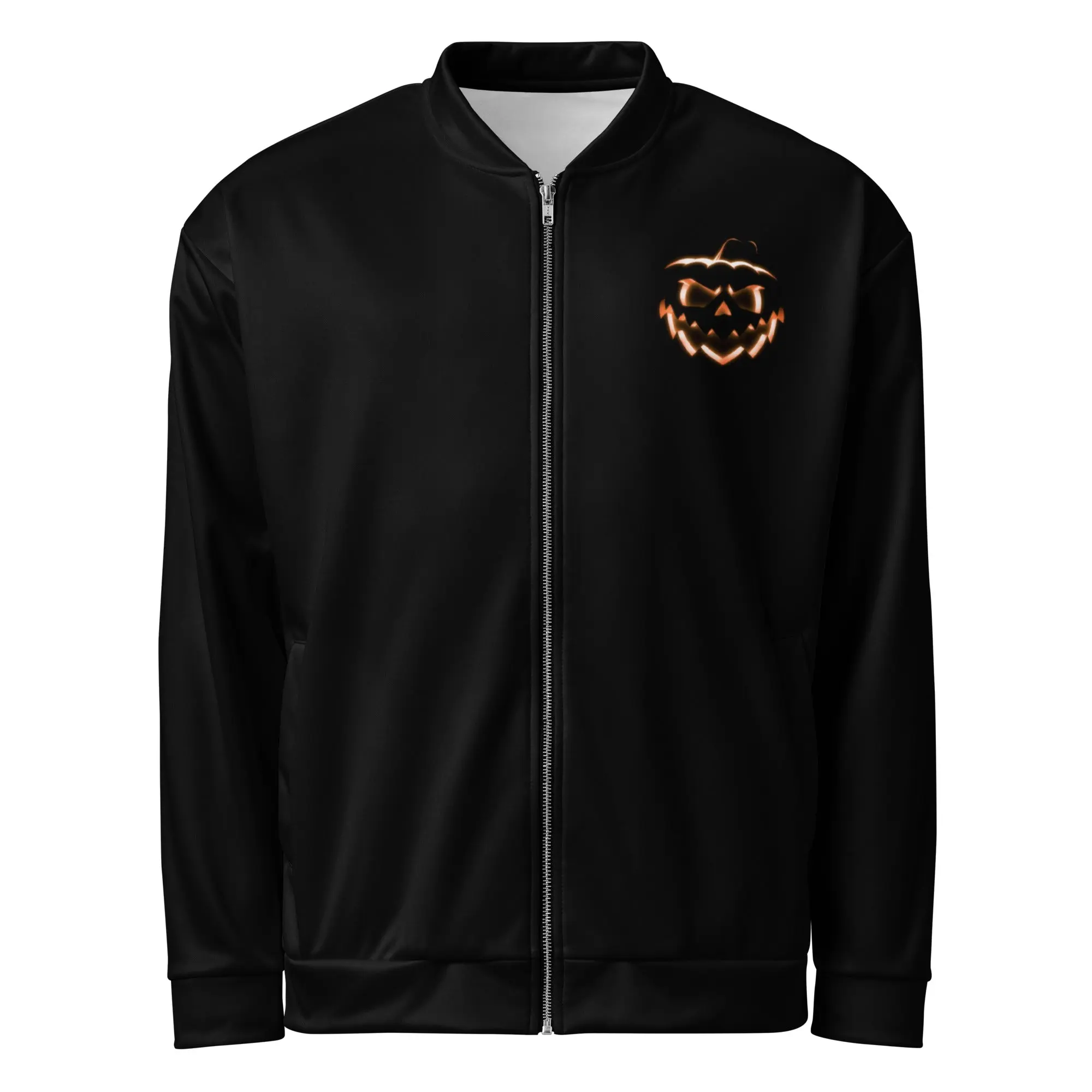 Unisex Pumpkin King Bomber Jacket