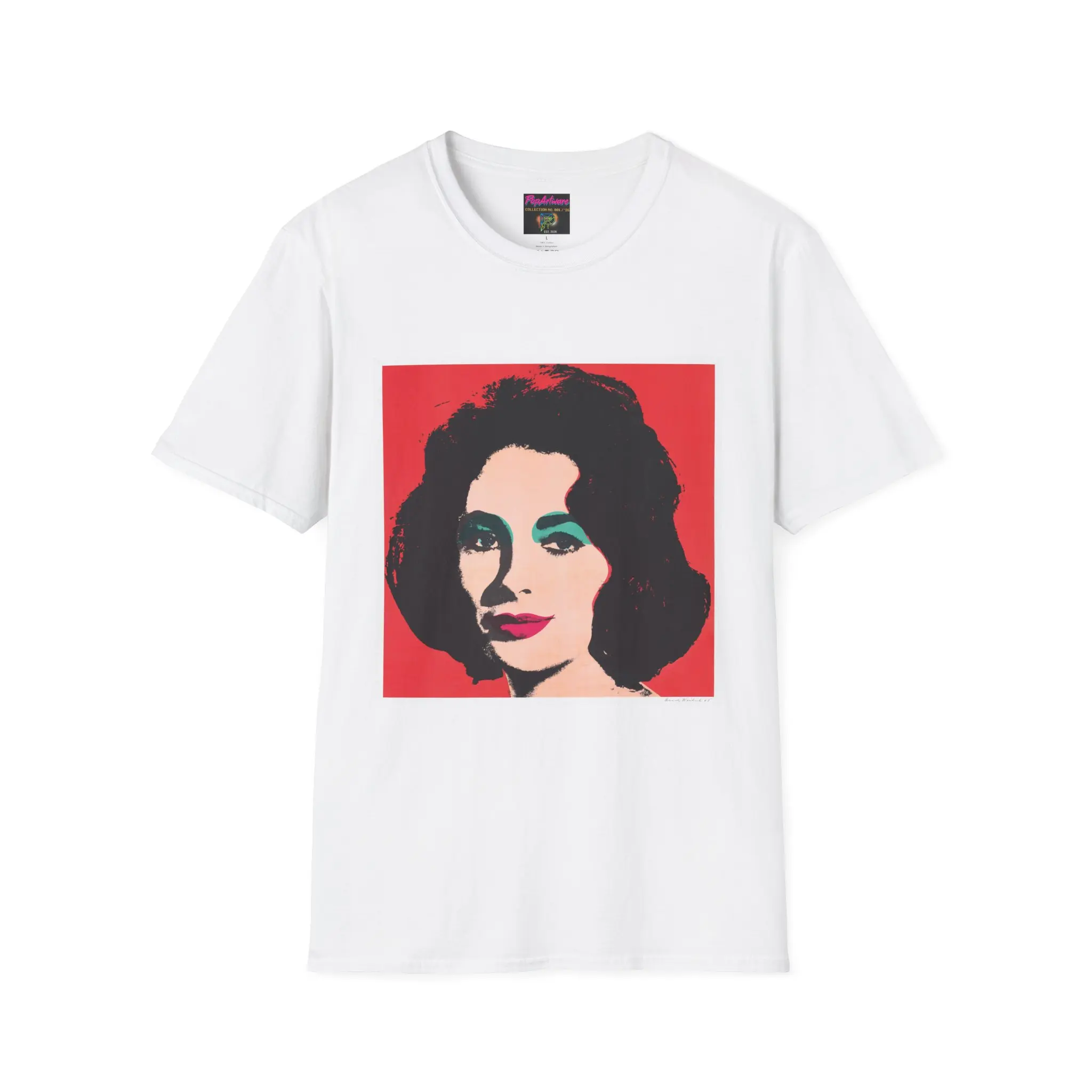 Liz Taylor Warhol Tshirt