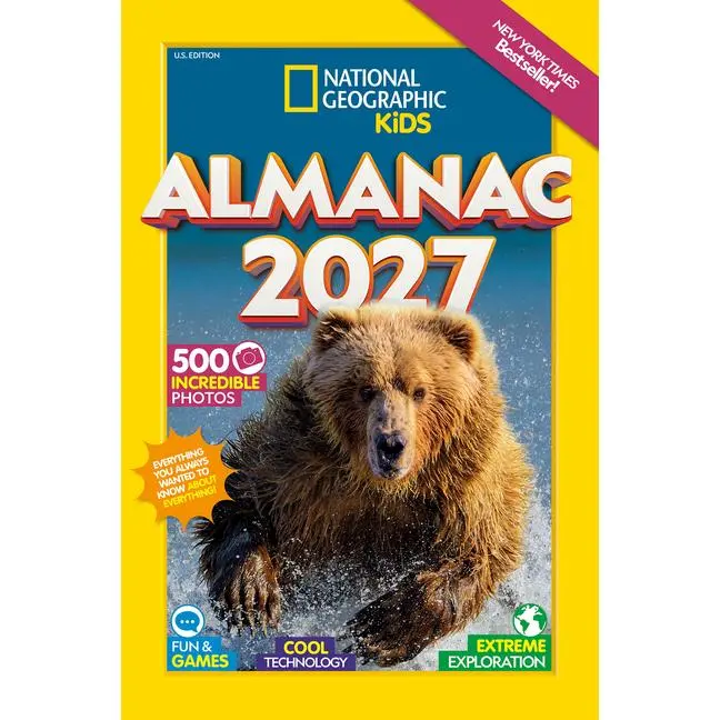 National Geographic Kids Almanac 2027 -- National Geographic Kids - Hardcover