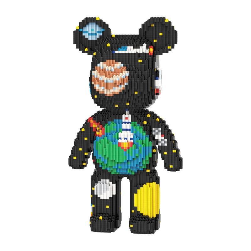 5800 Pieces Space Bear Building Blocks Set, 43cm High Creative Toy, Unisex Gift for Boys and Girls, Home Decoration