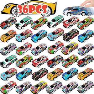 Pull Back Toy Cars, Mini Die-Cast Race Cars Vehicles Bulk, Party Favor Cars Toys, Goodie Bag Stuffers, Pinata Fillers, Teacher Treasure Prize Box Toys for Boys Girls 3,4,5 Years Old