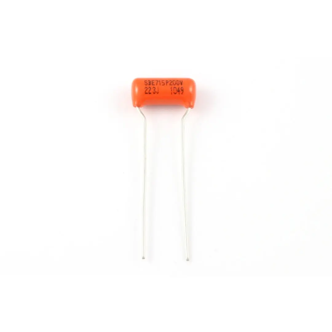 Allparts Orange Drop Capacitors, 0.022 MFD Capacitance, 200V Voltage, for Household Appliance Parts & Accessories, Electronic Devices