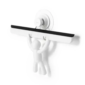 Buddy Adhesive Squeegee for Glass, Soap, Mirrors, and Cleaning