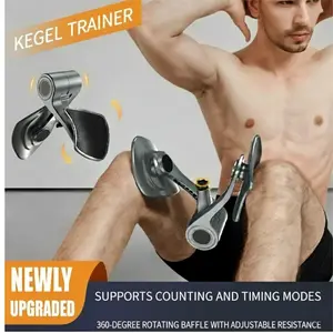 Leg Exercise and Training Equipment with Kegel Exercises Smart Timer Counter Functions Brand New Upgraded Version for Versatile Training