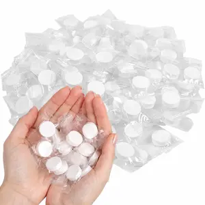 100PCS Compressed Towel, Mini Compressed Towel Tablets, Disposable Compressed Face Towel, Portable Camping Towel, Bulk Compressed Coin Tissues for Home, Travel, Gym & Outdoor Sports