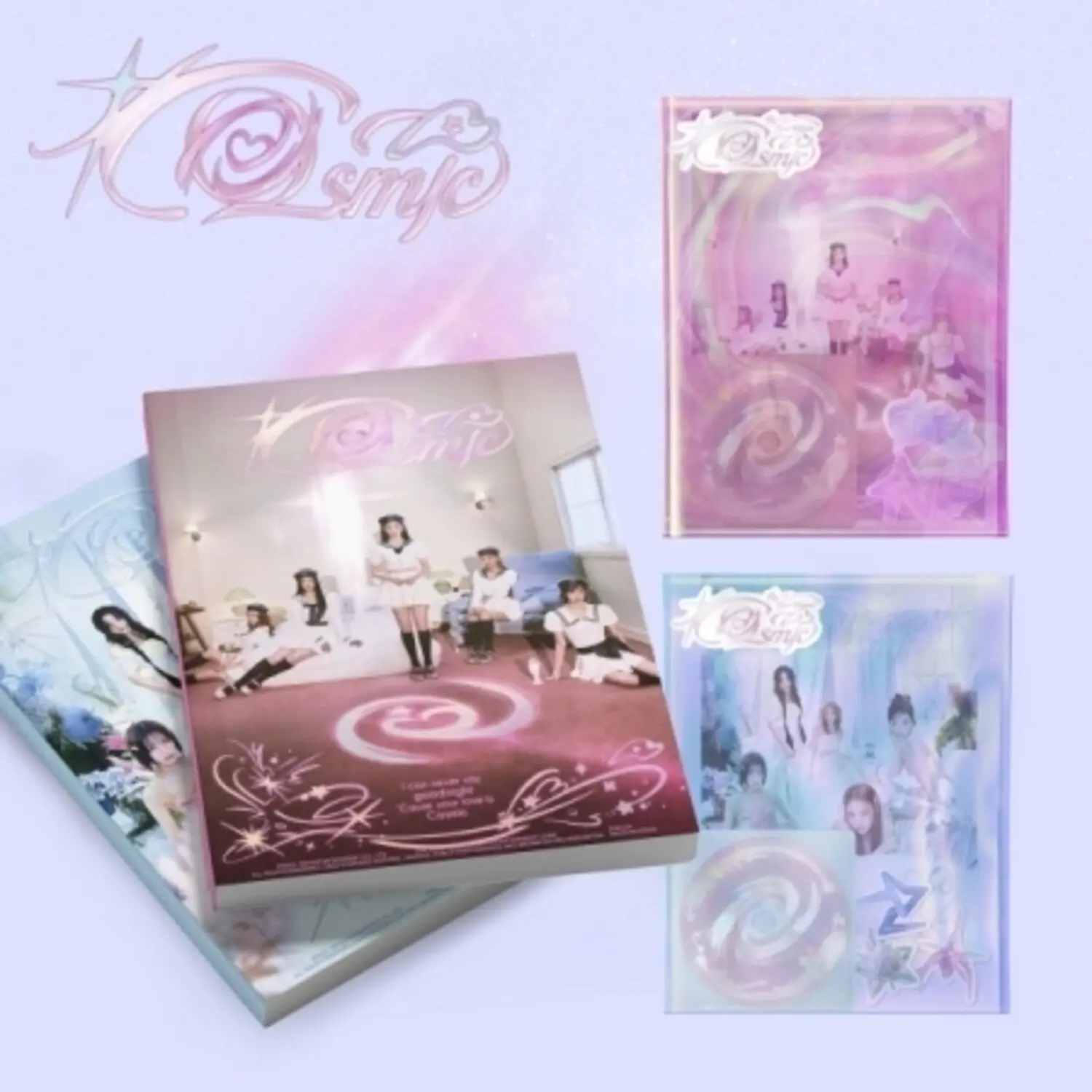 Red Velvet - Cosmic - Photo Book Random Cover Version - incl. 104pg Booklet, 24pg Clip Book, 2 Stickers, Postcard, Folded Poster + Photocard  [COMPACT DISC - CD] With Booklet, With Book, Postcard, Photos, Poster, Stickers, Asia - Import