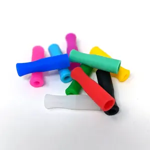 Silicone Straw Tips - 12 Pack