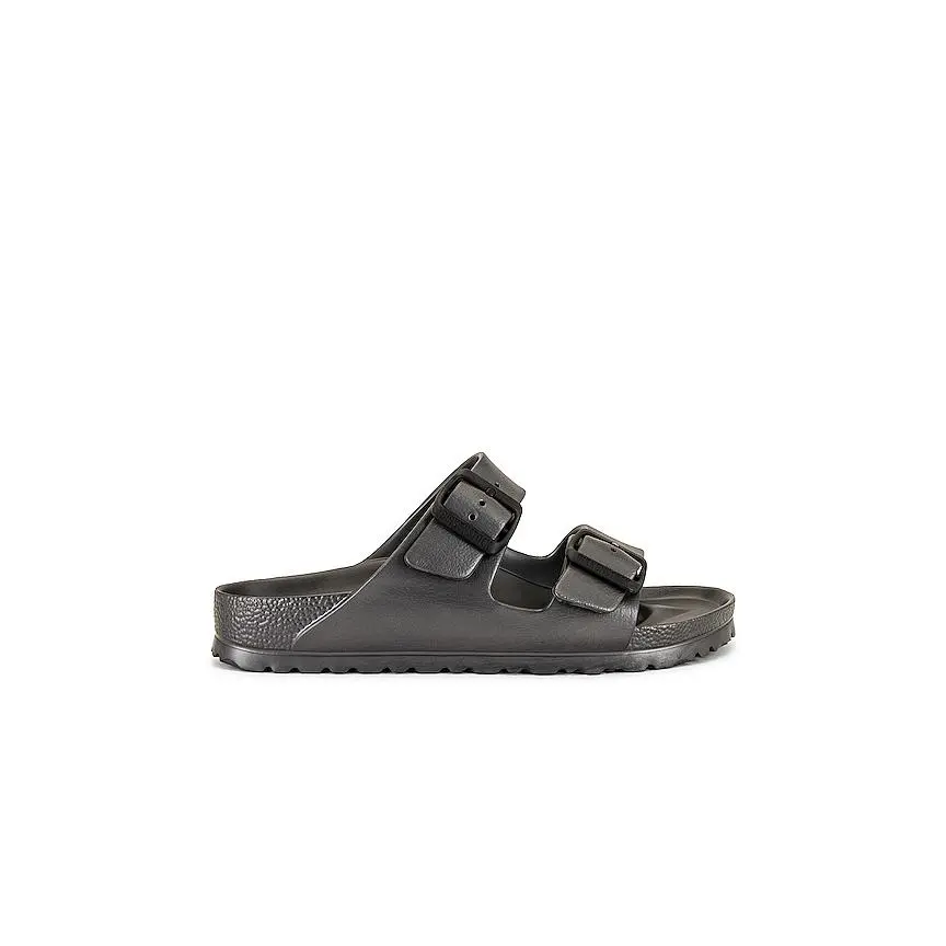BIRKENSTOCK Arizona Eva Sandal in Metallic Anthracite BIRKENSTOCK Arizona Eva Sandal in Metallic Anthracite