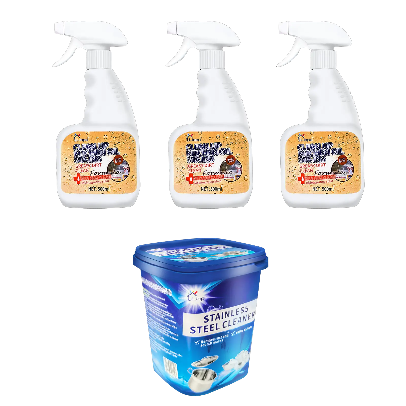 3 PC + Rust removal paste