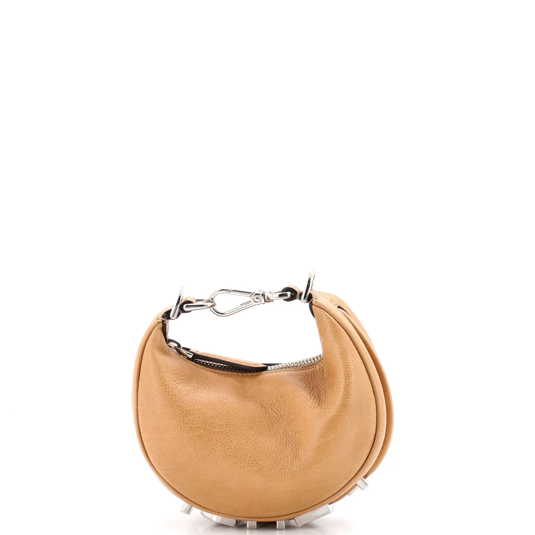 Pre-owned FENDI Leather Shoulder Bags Fendigraphy Bag Nano by Rebag