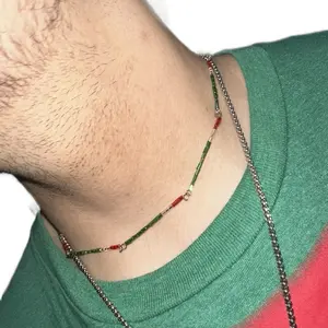 Canelo necklace- men, woman, Mexican flag inspired, soccer, unisex