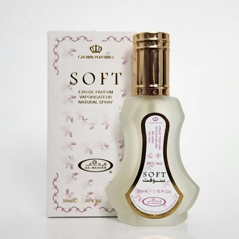 Soft Eau de Parfum Spray for Women, 35ml by Al-Rehab