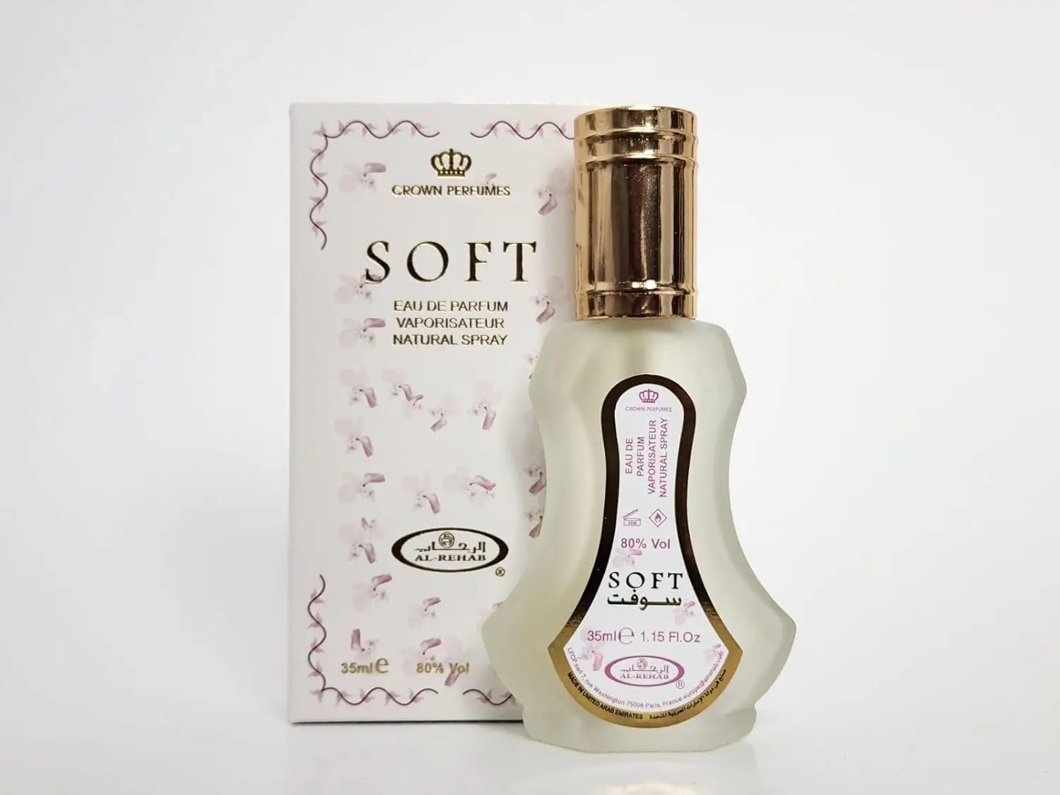 Soft Eau de Parfum Spray for Women, 35ml by Al-Rehab