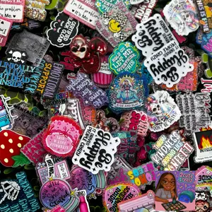 Interchangeable Badge Reels with Velcro Attachment