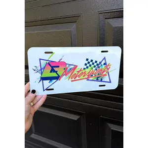 90s Era Novelty License Plate
