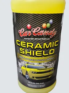 Car Candy Ceramic Shield - SiO2 Infused Detail Spray for Extreme Gloss Protection & Non-Streak Formula - 32 FL OZ