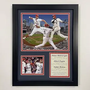 St. Louis Cardinals | The Big 3 | Molina, Wainwright, and Pujols | Decor Home  Poster Wall Art Decor (Not Include Frame) photo