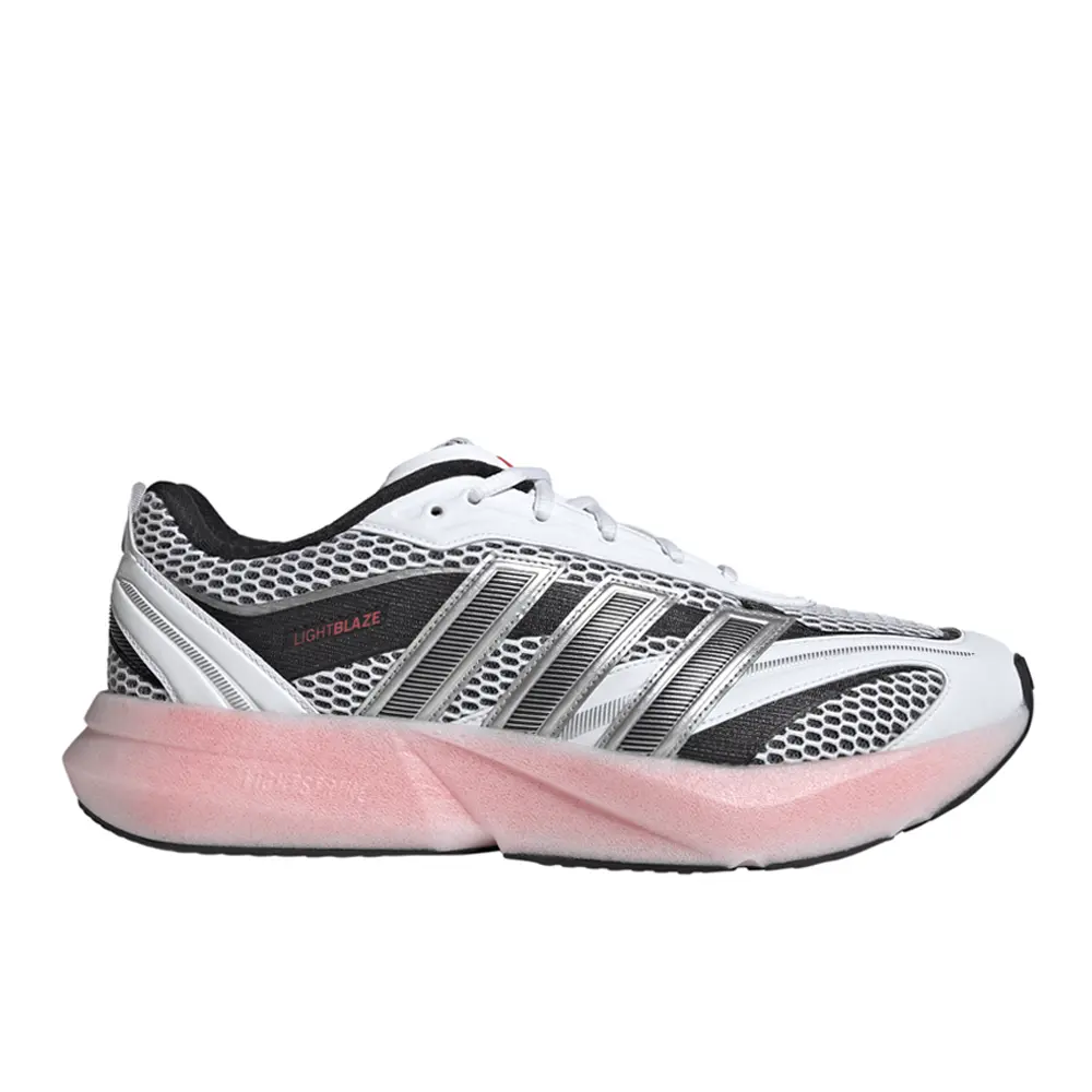 adidas Mens Lightblaze Glow Sneakers Shoes Casual - White