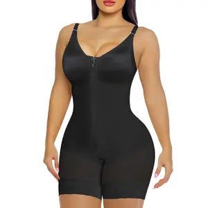 YIANNA #Livestream Fajas Colombianas shapewear for Women Tummy Control Butt Lifter Shaper with Zipper Crotch