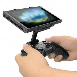 Adjustable Mount Clip for Switch Pro Controller, Game Controller Clip, Console Monitor & Original Pro Controller Mount, Compatible with Nintendo Switch Oled Lite