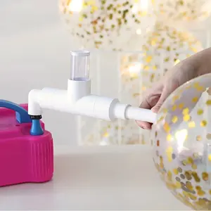 1pc Balloon Stuffing Machine Filling Balloon Sequin Balloon Stuffer Tool, For Celebrations Activities, Wedding Supplies Decoration