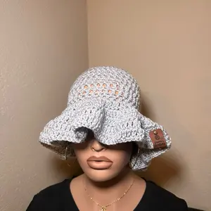 Kearia's Kreations Crochet Hat - Unique Design in Acrylic Yarn Soft Comfortable Fashion Accessory
