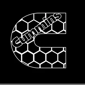 Honeycomb Cummins sticker for trucks Stylish Car Merch