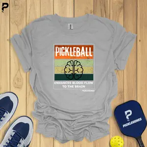Pickleball Enhances Blood Flow Pickleball T-shirt - Best Pickleball Shirts to Wear