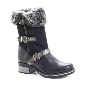 Dromedaris Side-Zip Leather Boots - Kya