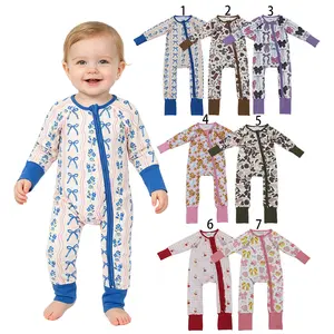 FS Newborn Baby Zip Romper Winter Onesie Baby Shower Gift UWH20260515