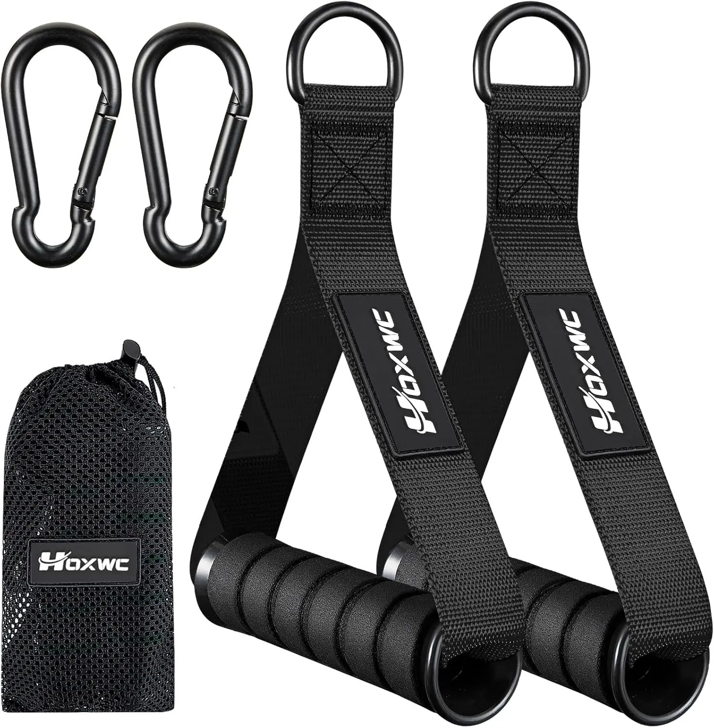 Handles Gym Equipment, Heavy Duty Resistance Band Handles, Replacement Exercise Handles for  Machine, Pulley System, Strength Trainer, Pull Down Workout,  Gym  Attachments