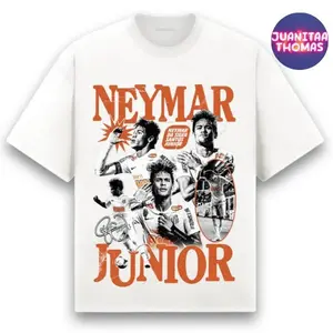 NEYMAR JuNIOR T-SHIRT, vintage y2k, graphic tees, mens clothing, youth boys clothing, streetwear, gift for fan, Soccer shirt