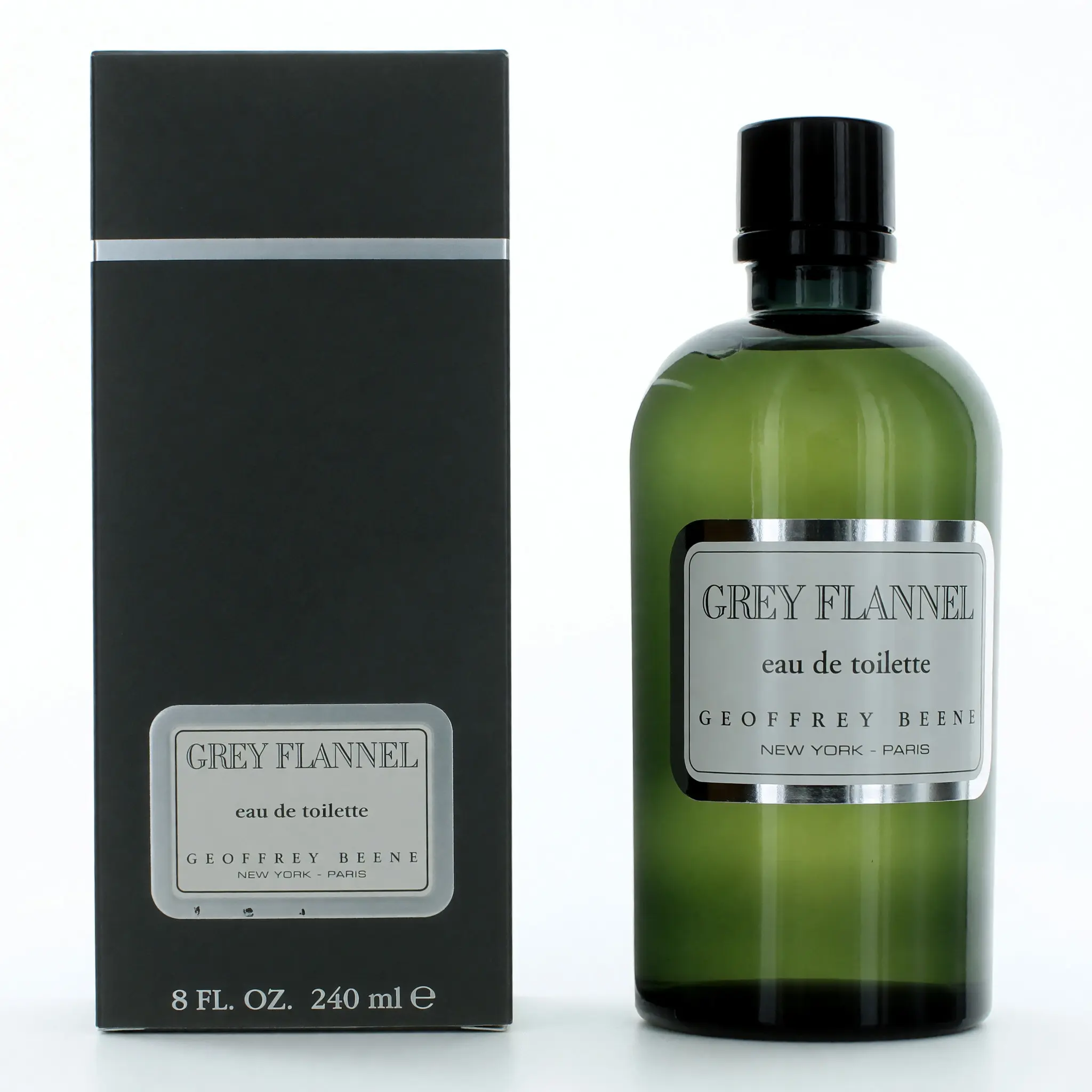 Grey Flannel by Geoffrey Beene, 8 oz EDT Splash for Men in a Box