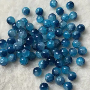 10MM Blue glass bead 50ML