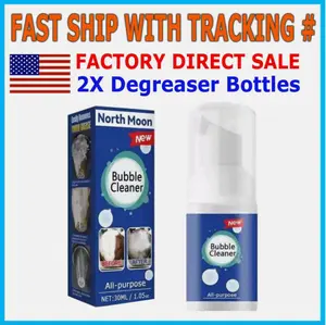 Multi Purpose Cleaning Bubble Cleaner Spray Foam Kitchen Grease Dirt Removal -US