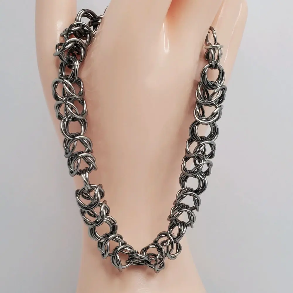 Stainless Steel Chainmaille Bracelet - Durable & Versatile for Everyday Wear