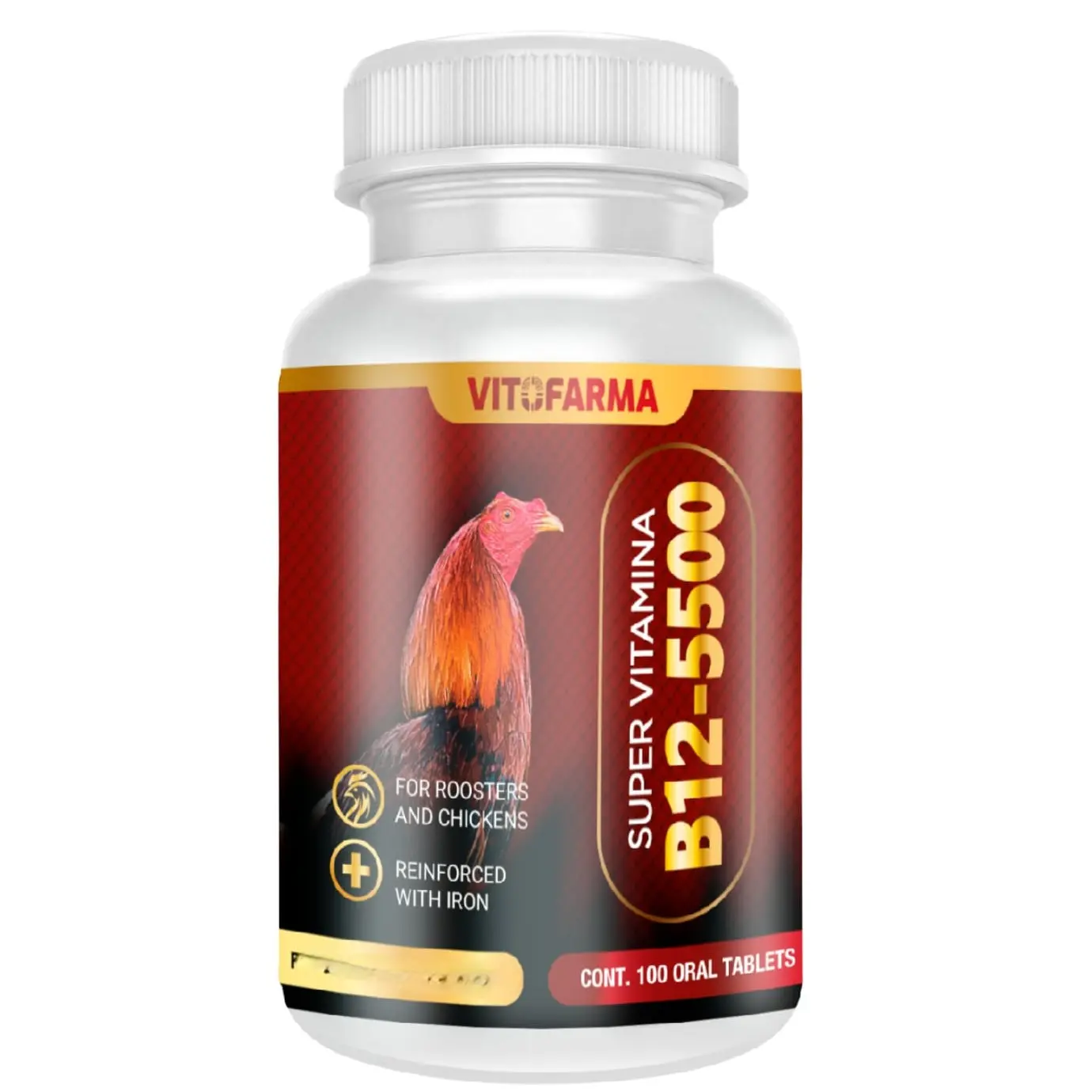 Super Vitamin B12 5500 Poultry Supplement | Daily Wellness & Nutritional Support | Vitofarma