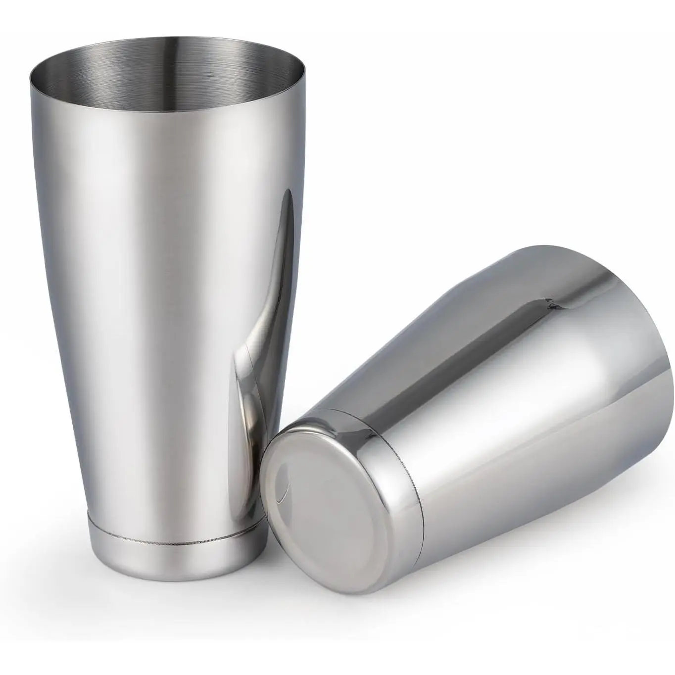 Boston  Shaker Set, Professional Bar Shaker Set Bartender Kit, Stainless Steel Martini Shaker with Weighted 28oz Unweighted 18oz Drink Mixer Tins Bartending Tools for Bartender
