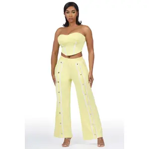 Decotah Yellow Tube Lounge Track Set