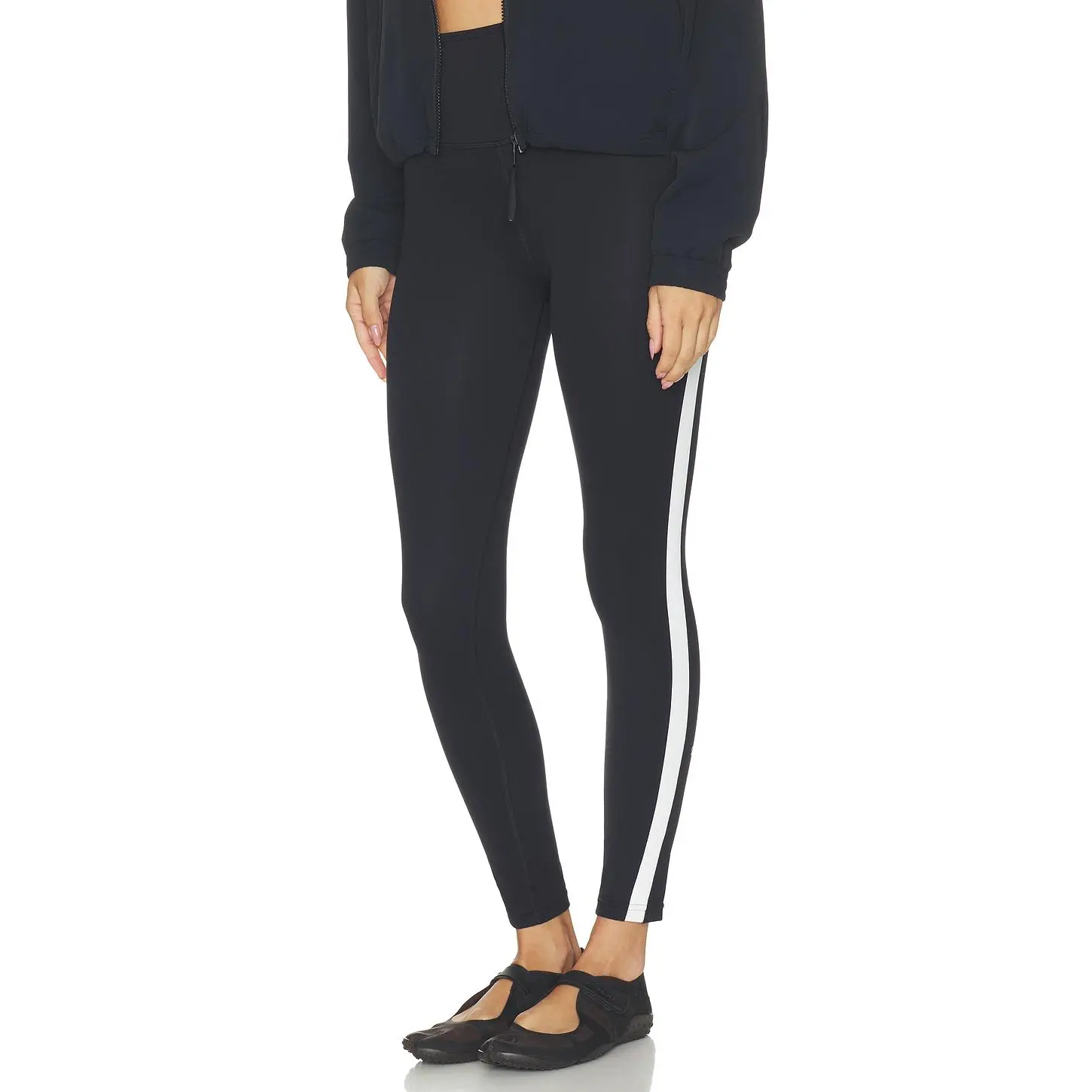 Splits59 Miles High Waist Legging in Black & White
