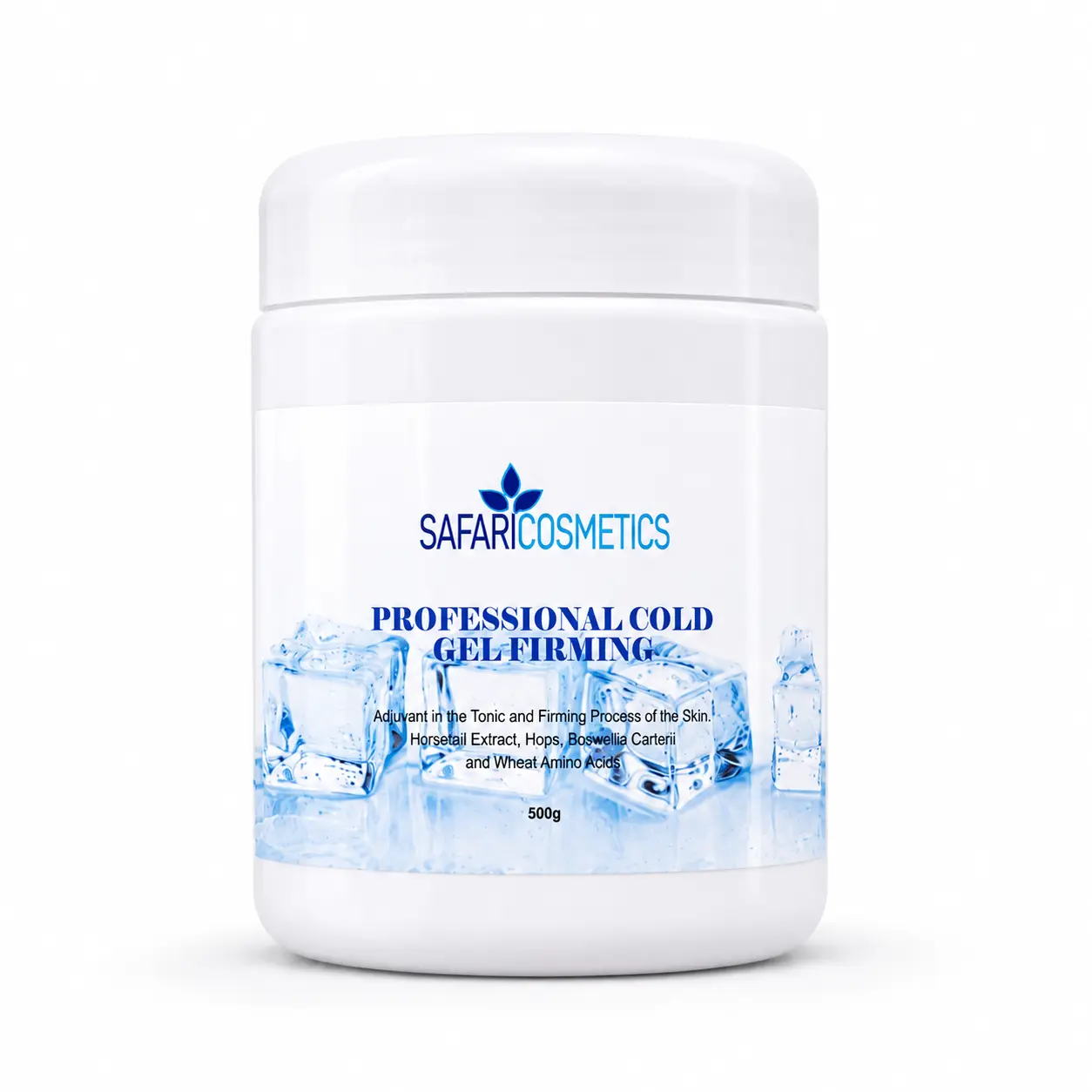 Cold Gel for Professional Body Care and Cooling Application