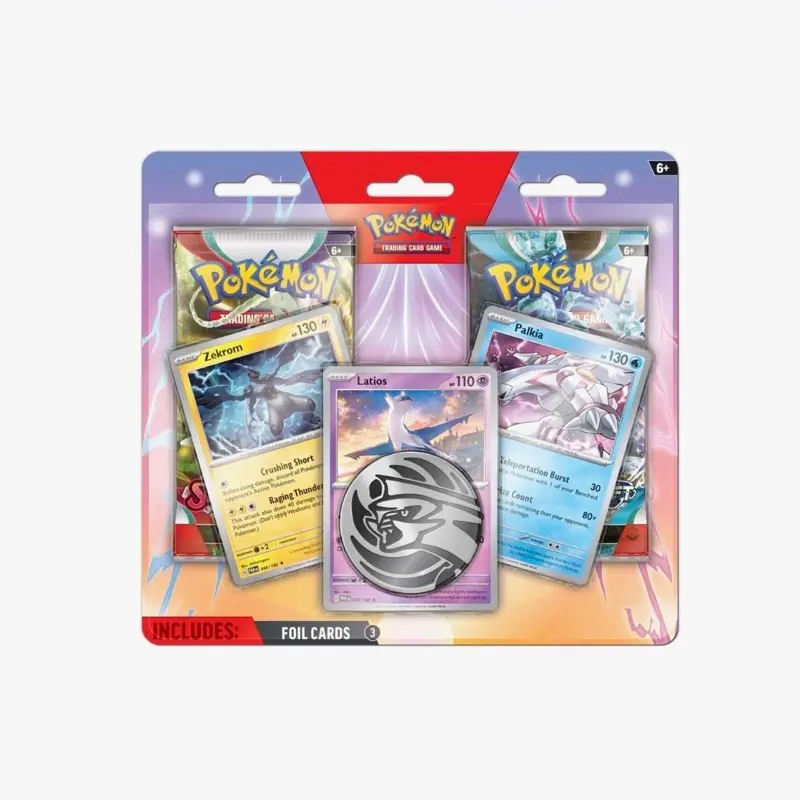 Pokemon TCG Enhanced 2-Pack Blister Pack [Latios, Zekrom & Palkia] -