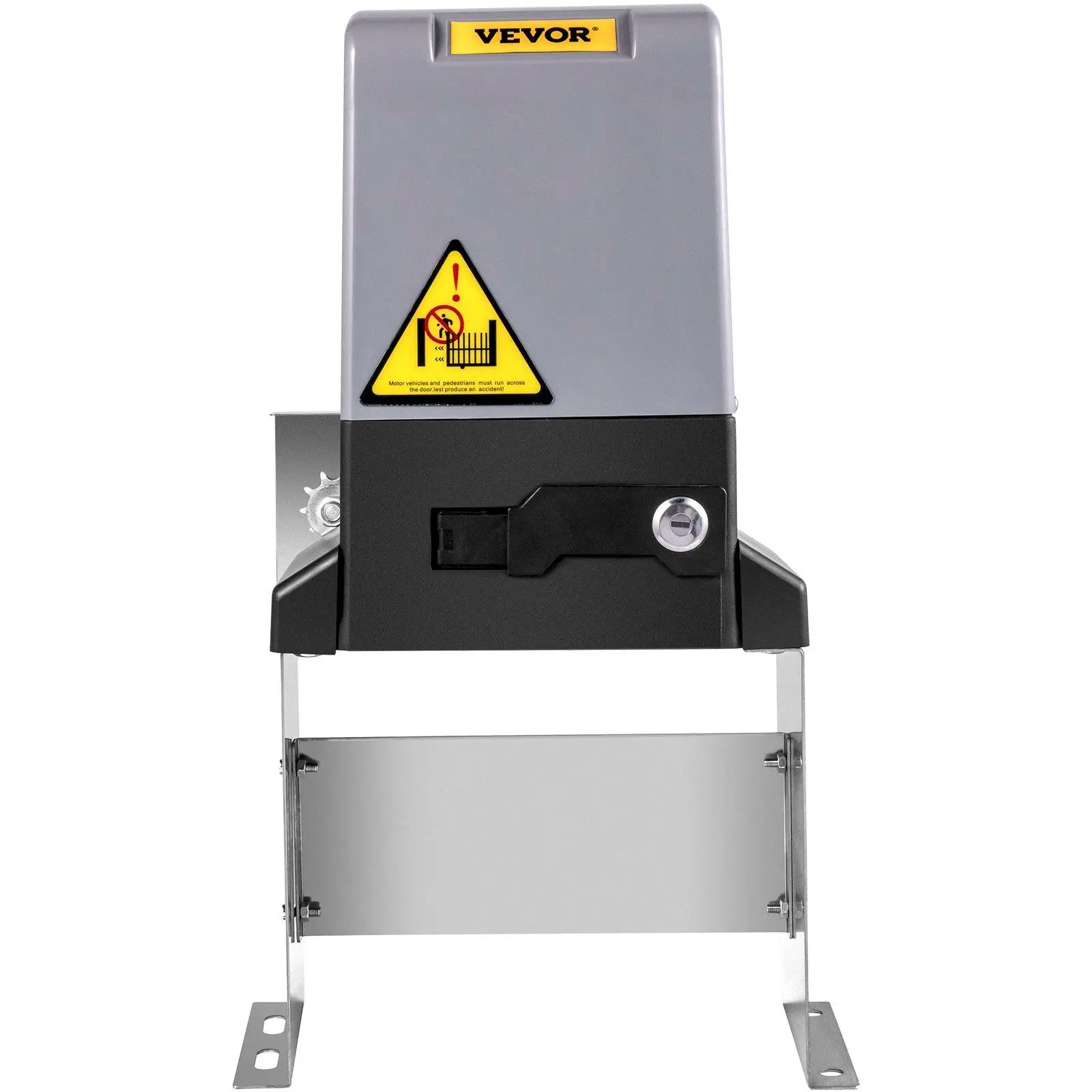 Sliding Gate Opener 3300 LBS Automatic Sliding Gate, Gate Opener Motor with 2 Remote Controls, 230 ft Remote Distance Driveway Rolling Gate, Automatic Sliding Gate Opener for Sliding Gate