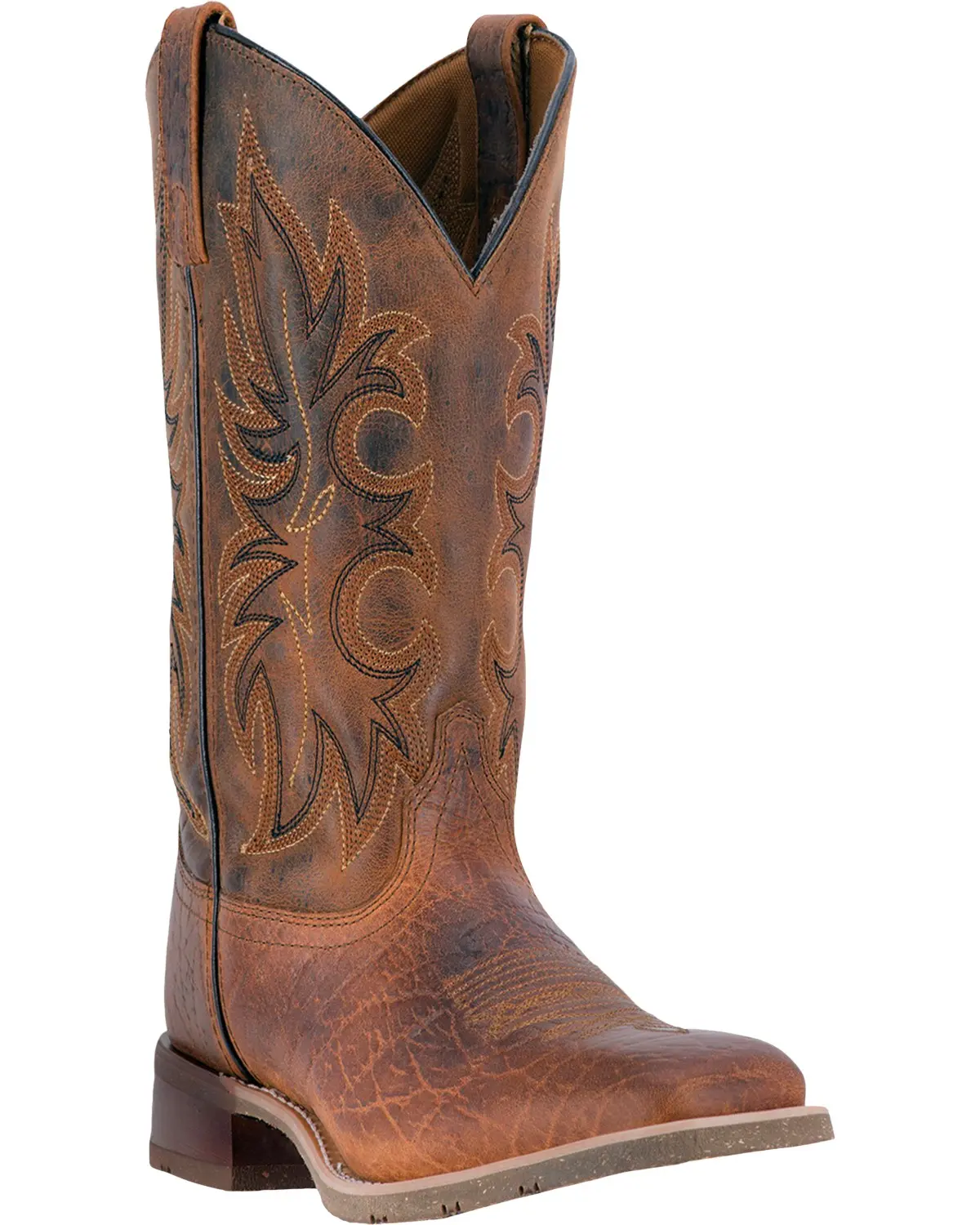 Laredo Men's Men'S Rancher Stockman Performance Western Boot Broad Square - 7835