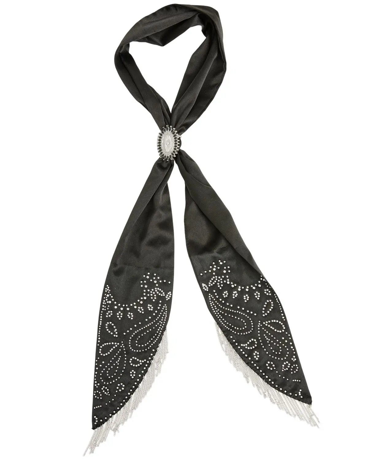 Idyllwind Women's Women'S Kingston Rhinestone Bandana Necklace - Iwaho25n10-Blk