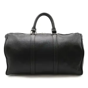Pre-owned Louis Vuitton Calfskin Tote Bags Tobaco Tobacco Leather Travel Bag