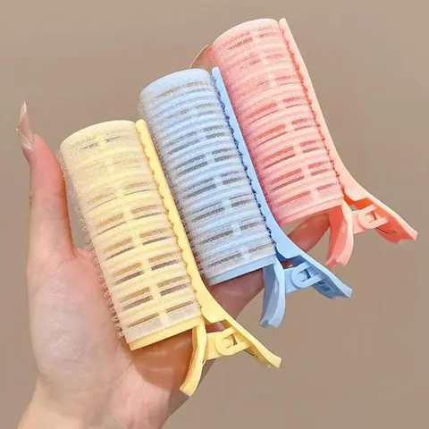 3pcs women's manual hair curlers, Heatless styling tools, Heatless Curls, high top hairstyle, bangs hair accessories, bangs curling tools, natural non-damaging hair, Valentine's Day gifts, Mother's Day gifts, daily casual hair accessories
