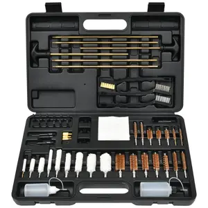 Universal Shooting Cleaning Kit Brushes Elite Brass Rods and Wire Rope cleaning brush