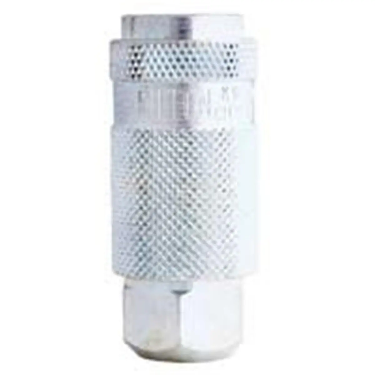 Milton MI790S Steel Plated L-Style Air Coupler, 0.25 in Female NPT, 250f Coupling, Limited 1-Year Warranty