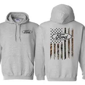 Ford Hoodie, American Flag graphic Tee, Camo USA Shirt Men, Gift for Him, Ford Lover Shirt, Outdoor Truck Tee, Patriotic Ford T-Shirt, Rustic Style Tee, esthetician apparel, Crew Neck, Unisex, Tops. Menswear, Streetwear